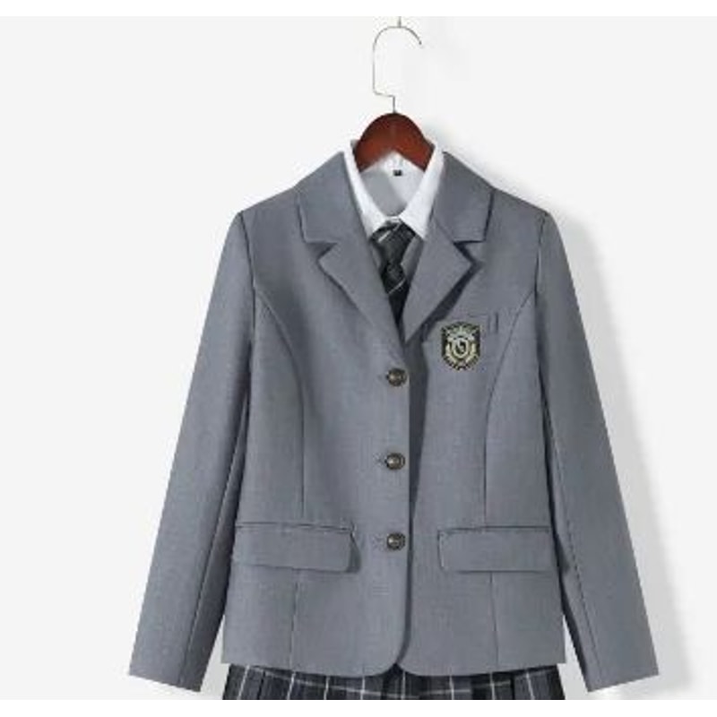 Japanese Sailor School Uniform Blazer Set Anime JK Pleated Skirt Cosplay Outfit For Women 14