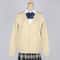 Japanese JK School Uniform Sweater Cardigan Anime VNeck Long Sleeve Knit Coat For Girls 1