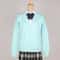 Japanese JK School Uniform Sweater Cardigan Anime VNeck Long Sleeve Knit Coat For Girls 15