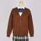 Japanese JK School Uniform Sweater Cardigan Anime VNeck Long Sleeve Knit Coat For Girls 10
