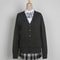 Japanese JK School Uniform Sweater Cardigan Anime VNeck Long Sleeve Knit Coat For Girls 9