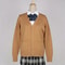 Japanese JK School Uniform Sweater Cardigan Anime VNeck Long Sleeve Knit Coat For Girls 11