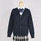 Japanese JK School Uniform Sweater Cardigan Anime VNeck Long Sleeve Knit Coat For Girls 8