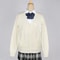Japanese JK School Uniform Sweater Cardigan Anime VNeck Long Sleeve Knit Coat For Girls 14
