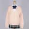 Japanese JK School Uniform Sweater Cardigan Anime VNeck Long Sleeve Knit Coat For Girls 19