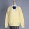 Japanese JK School Uniform Sweater Cardigan Anime VNeck Long Sleeve Knit Coat For Girls 6