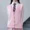 Japanese JK School Uniform Knit Vest Cardigan Korean Gyaru Style Student Sweater For Women 2
