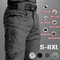 Mens Lightweight Waterproof Tactical Cargo Pants MultiPocket Outdoor Hiking Casual Summer Trouser 4