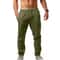 Mens Cotton Linen Sport Jogger Pants Breathable Summer Gym Casual Training Sweatpants 10