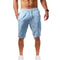 Mens Cotton Linen Sport Jogger Pants Breathable Summer Gym Casual Training Sweatpants 18