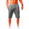 Mens Cotton Linen Sport Jogger Pants Breathable Summer Gym Casual Training Sweatpants 17