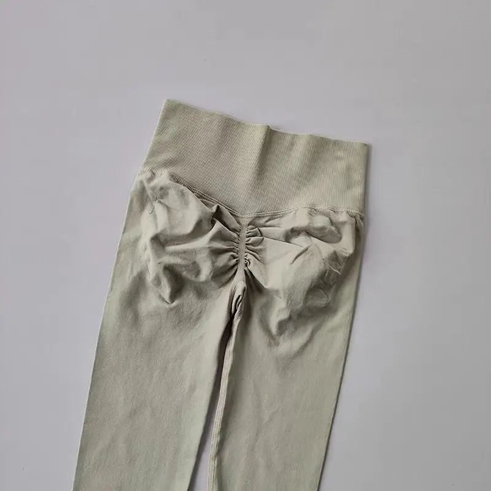 Womens High Waist Seamless Yoga Leggings Push Up Hip Lift Gym Running Fitness Pants 15