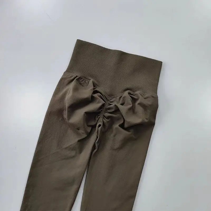 Womens High Waist Seamless Yoga Leggings Push Up Hip Lift Gym Running Fitness Pants 10