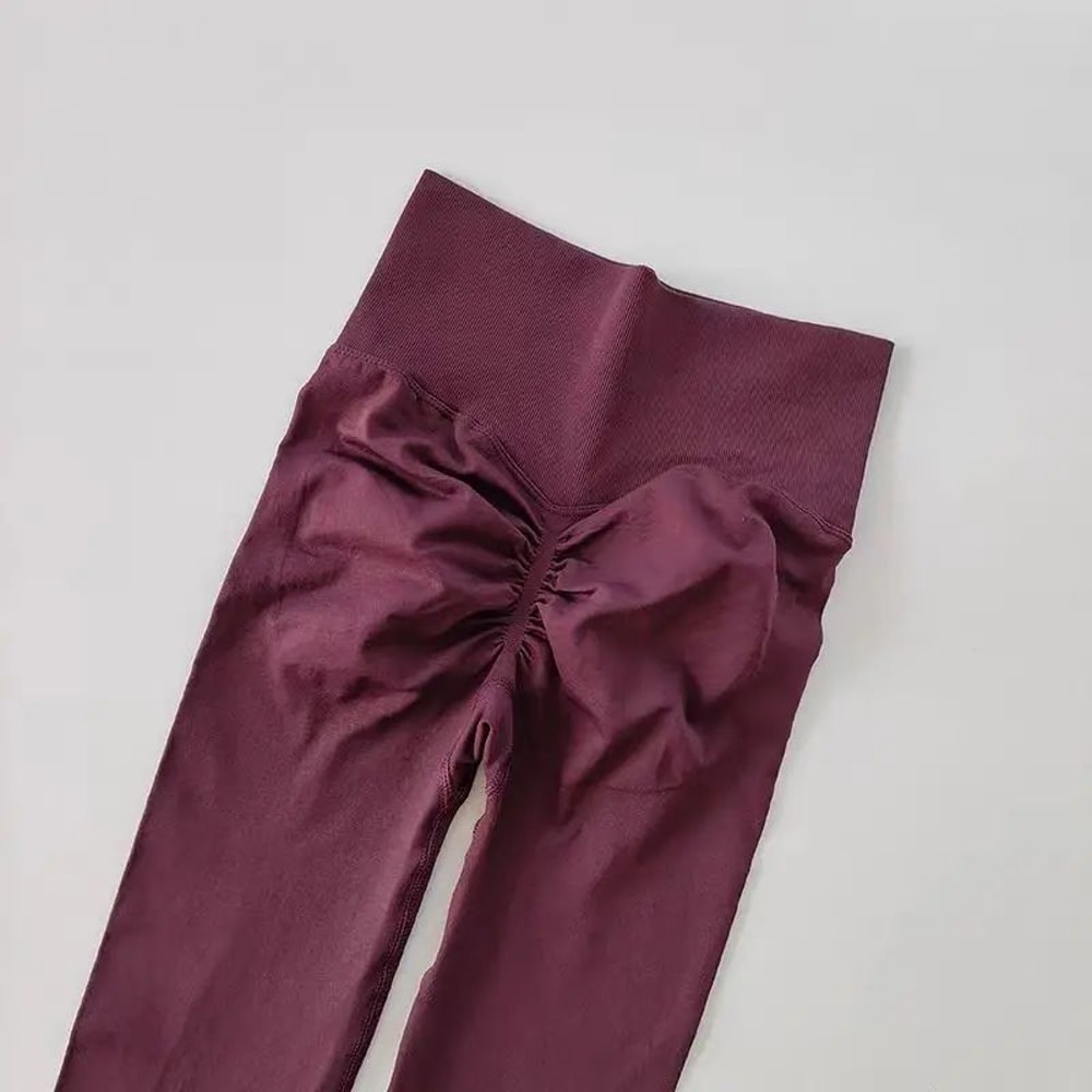 Womens High Waist Seamless Yoga Leggings Push Up Hip Lift Gym Running Fitness Pants 13