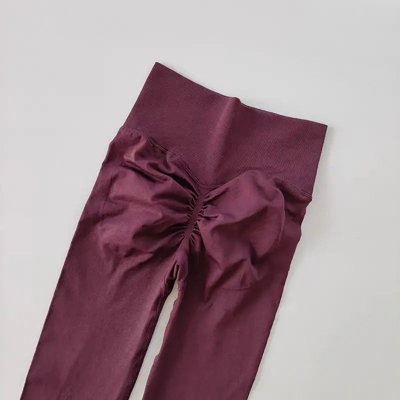 Womens High Waist Seamless Yoga Leggings Push Up Hip Lift Gym Running Fitness Pants 13