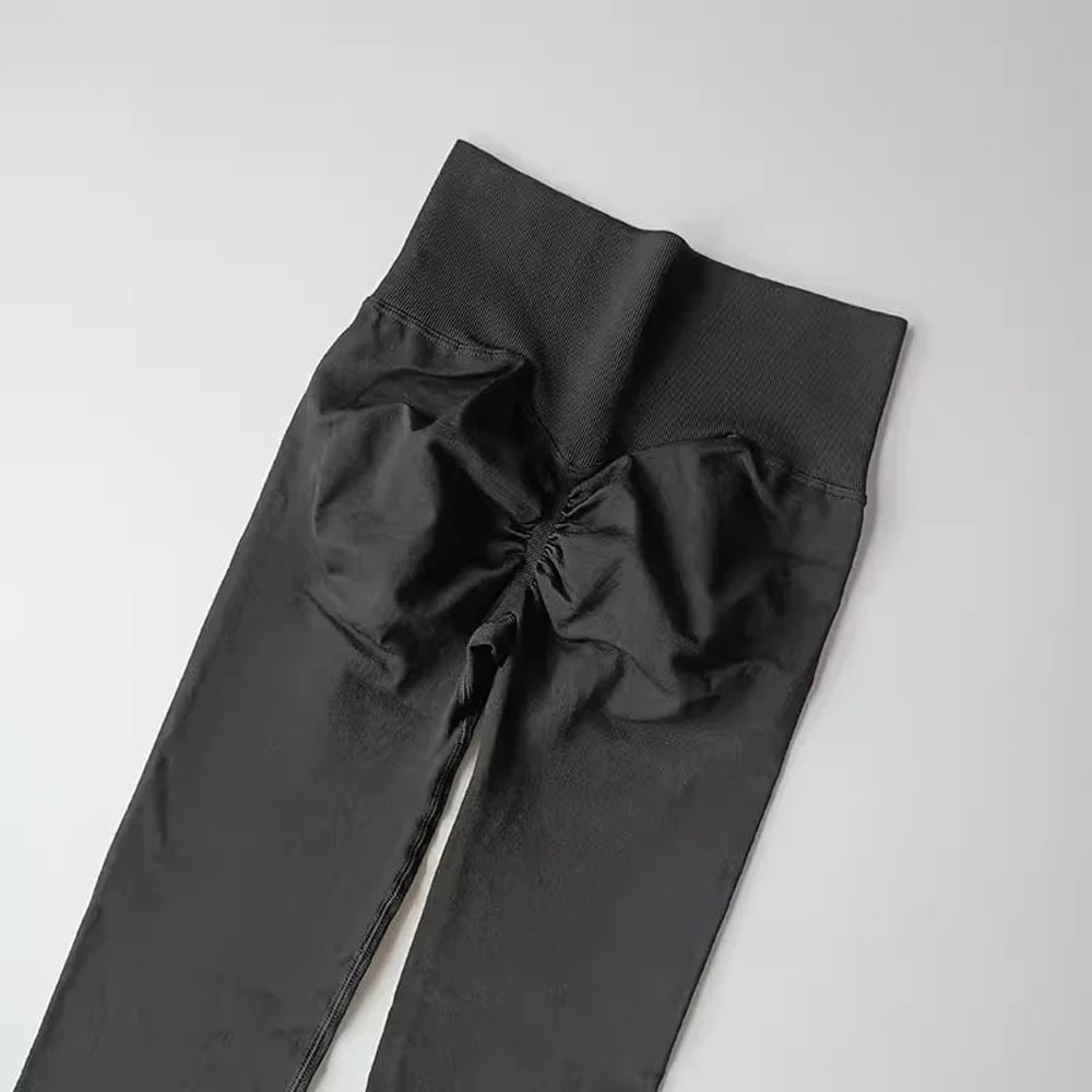 Womens High Waist Seamless Yoga Leggings Push Up Hip Lift Gym Running Fitness Pants 25