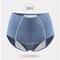 Womens High Waist Leakproof Period Panties Cotton 3Layer Absorbent Menstrual Protection Briefs 2