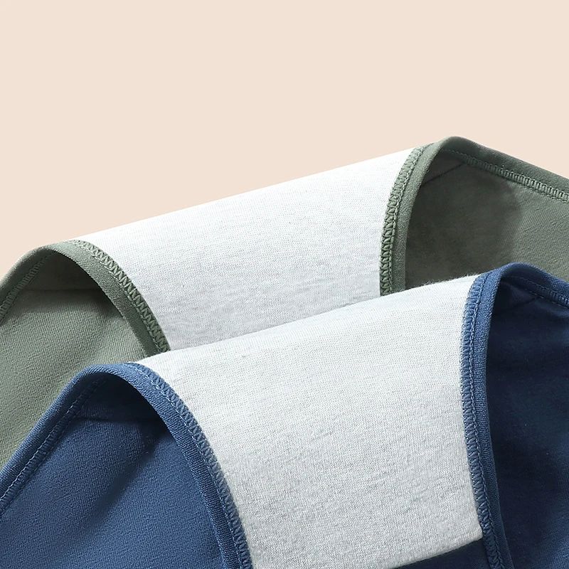 Womens High Waist Leakproof Period Panties Cotton 3Layer Absorbent Menstrual Protection Briefs 3