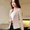Womens Classic Black Slim Fit Office Blazer Professional SingleBreasted Business Suit Jacket 4