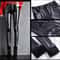 Womens FleeceLined High Waist PU Leather Leggings Warm Slim Fit Winter Faux Leather Pants 2