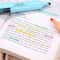Pastel Chisel Tip Highlighter Marker Set 6 Soft Color Study Office Highlight Pens 4