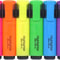 Pastel Chisel Tip Highlighter Marker Set 6 Soft Color Study Office Highlight Pens 1
