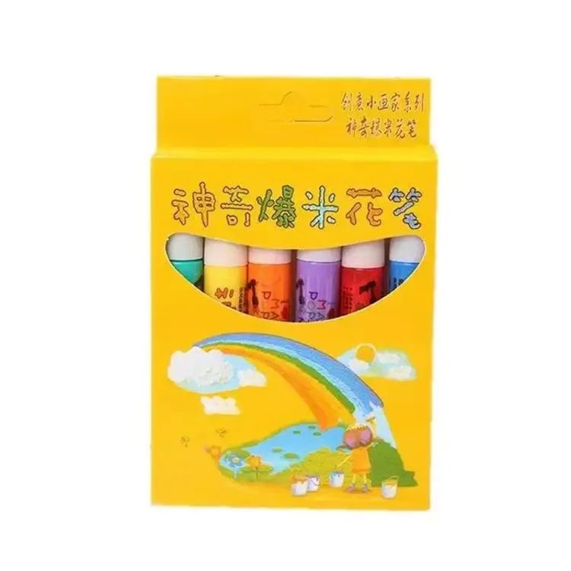 3D Popcorn Foam Marker Pen Kids Magic Puffy Bubble Drawing Pen For Crafts Art 6