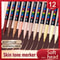 12Color Skin Tone Acrylic Brush Markers Waterproof Soft Nylon Tip Art Pens For Portrait Drawing 2