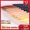 12Color Skin Tone Acrylic Brush Markers Waterproof Soft Nylon Tip Art Pens For Portrait Drawing 1