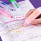 BAOKE MP4910 Highlighter Pen Set 6 Color Fluorescent Chisel Tip QuickDry Study Markers 2