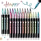 Double Line Metallic Outline Highlighter Pens Set Magic Glitter Drawing Markers For Creative Art 0