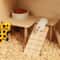 Wooden Hamster Ladder Platform Playground Climbing Stairs Jumping Board Toy For Small Pets Cage 1
