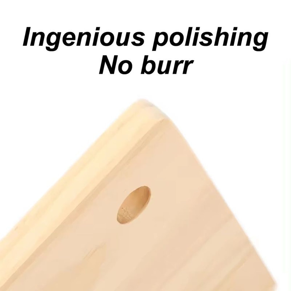 Wooden Hamster Ladder Platform Playground Climbing Stairs Jumping Board Toy For Small Pets Cage 3