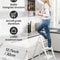 Aluminum Folding Step Ladder With Handrail Lightweight NonSlip Household Step Ladder 234 Steps 330