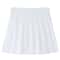 Womens High Waist Pleated Mini Skirt Preppy Style ALine Elastic Waist JK Skirt With Zipper 11