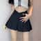 Womens High Waist Pleated Tennis Mini Skirt Korean Style Vintage Summer Dance Skirt 17