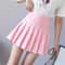 Womens High Waist Pleated Tennis Mini Skirt Korean Style Vintage Summer Dance Skirt 18