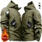 Mens Tactical Softshell Military Jacket Waterproof Hooded Outdoor Combat Utility Jacket 0
