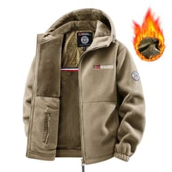 men's harajuku hip hop wool hoodie jacket – casual zip-up streetwear sweatshirt