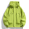 Mens Waterproof Hooded Windbreaker Jacket Lightweight Softshell Bomber For Hiking Camping Casual 10