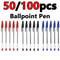 SmoothWrite 3Color Ballpoint Pens 10mm LongLasting MultiInk Office School Writing Pens 4