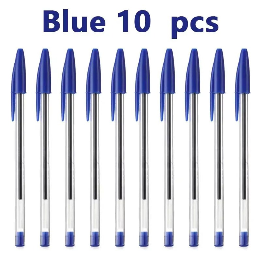 SmoothWrite 3Color Ballpoint Pens 10mm LongLasting MultiInk Office School Writing Pens 15