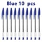 SmoothWrite 3Color Ballpoint Pens 10mm LongLasting MultiInk Office School Writing Pens 15