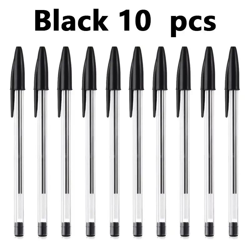 SmoothWrite 3Color Ballpoint Pens 10mm LongLasting MultiInk Office School Writing Pens 12