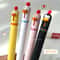Funny Chicken Rotating Gel Pens Set 05mm Cute Pressing Black Ink Writing Pens 6