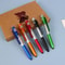 4in1 Multifunction Stylus Ballpoint Pen Foldable Phone Holder Flashlight Touchscreen Pen 1