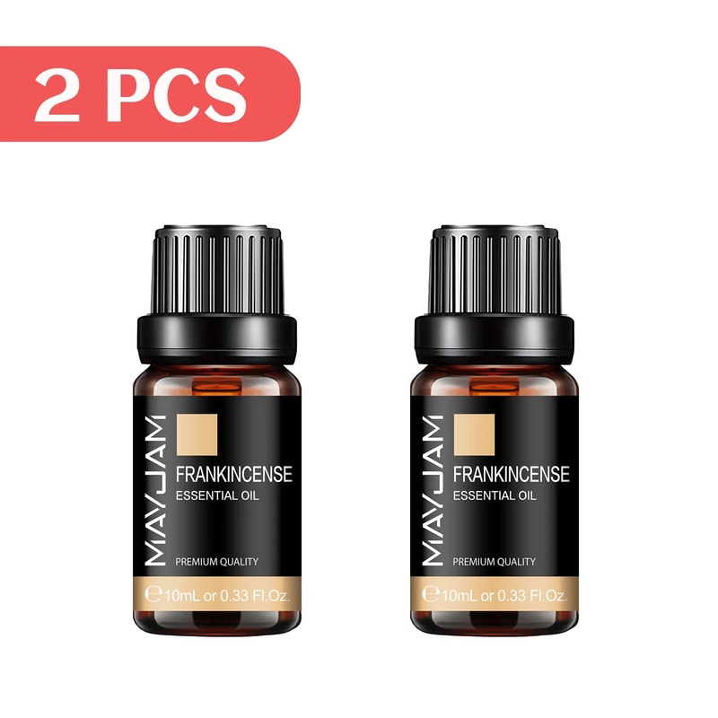 MAYJAM 2pcs Essential Oil Set 10ml Pure Aromatherapy Oils For Diffuser Humidifier DIY 11