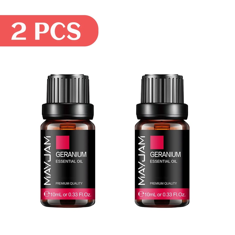 MAYJAM 2pcs Essential Oil Set 10ml Pure Aromatherapy Oils For Diffuser Humidifier DIY 21