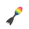 1142 In Rainbow Foam Spiral Rocket Football Long Distance Throwing Outdoor Dart Toy 2