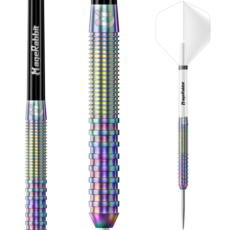 MageRabbit 23g 90 Tungsten Professional Dart Set HighProfile Steel Tip Darts With Flights Shafts 1
